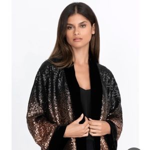 Johnny Was Sequin Dorian Kimono XS